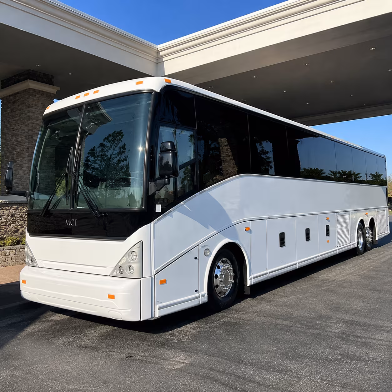 bus rental options for newton trips