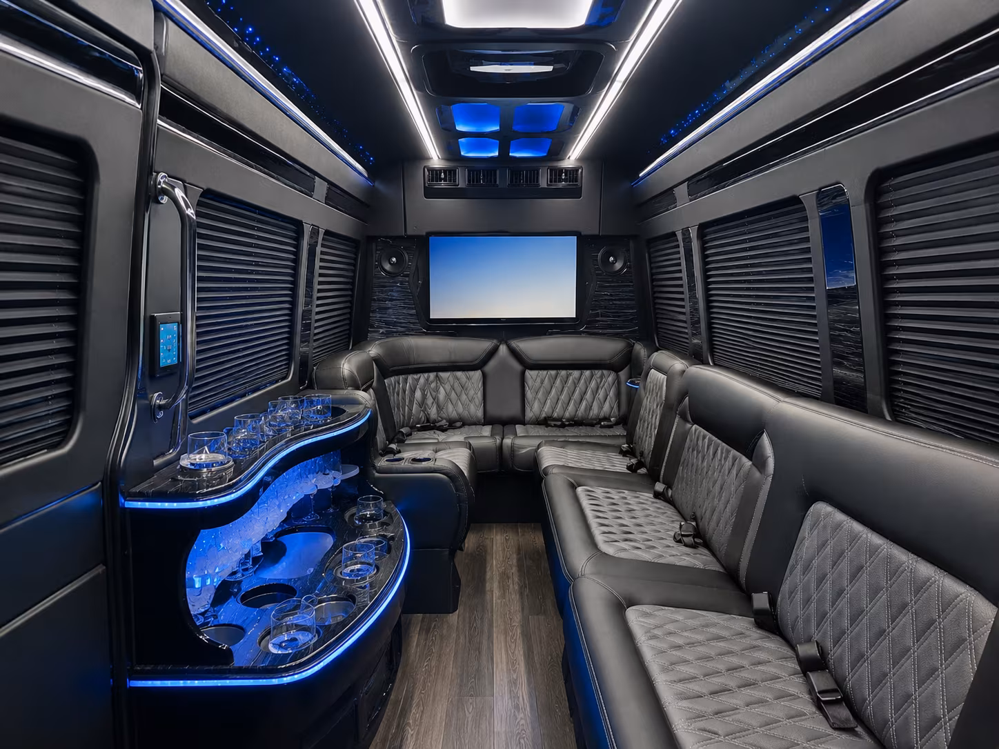 bus rentals for newton corporate retreats and team building events