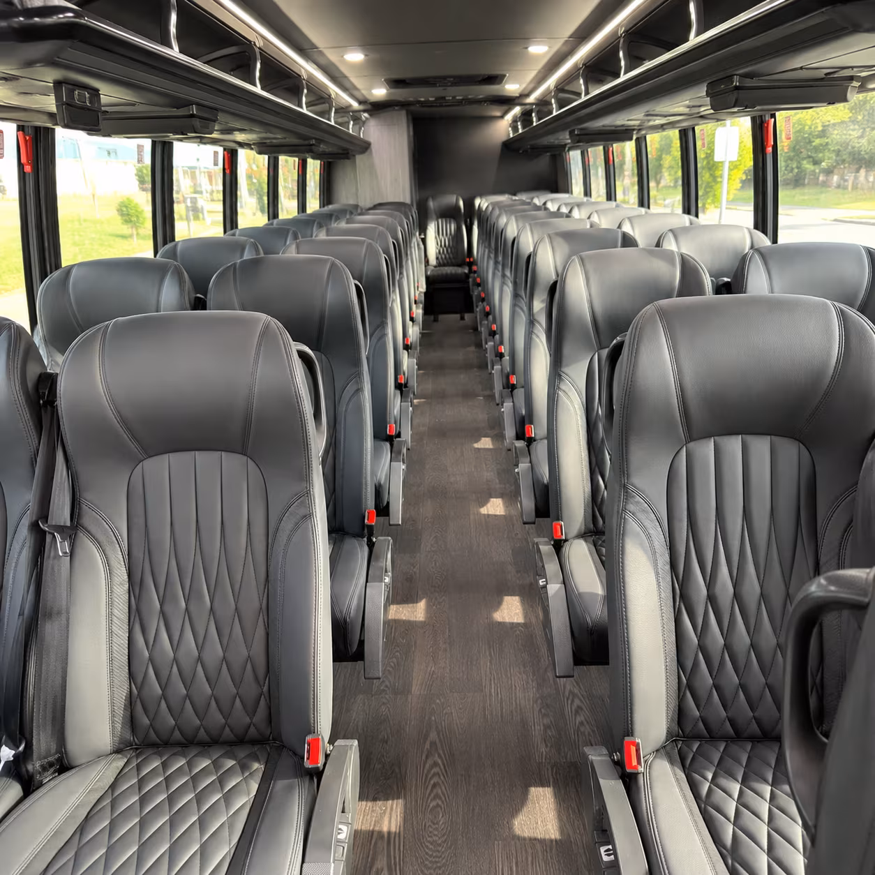 corporate wine tour and team outing buses from newton
