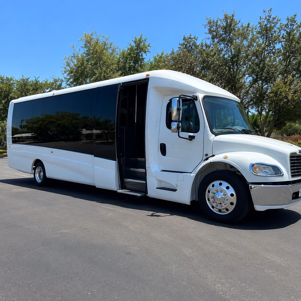 employee shuttle buses for newton office parks and corporate campuses