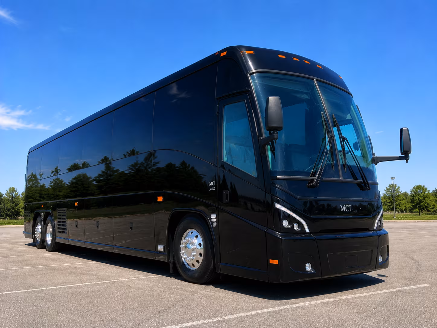 newton bus rental service area