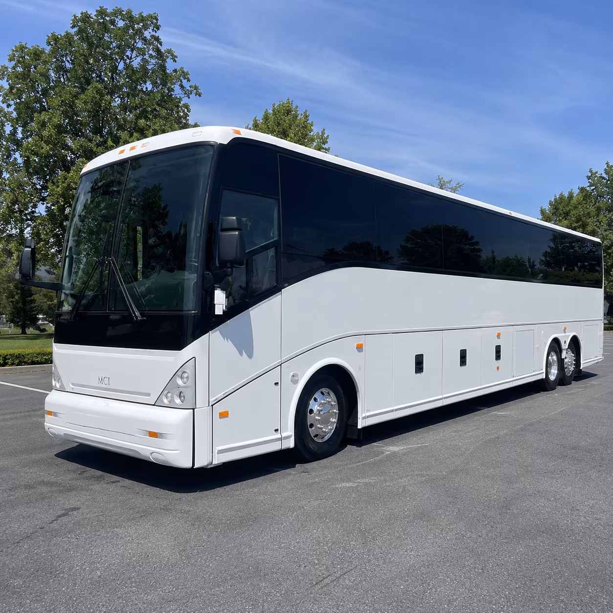 newton charter bus rentals for long distance college university group trips