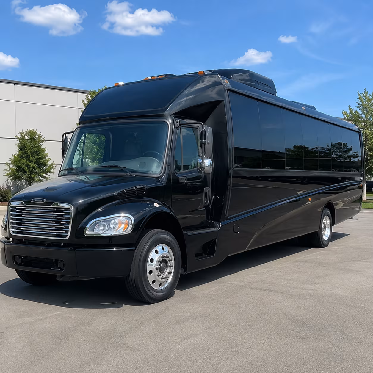 newton concert transportation onboard seating