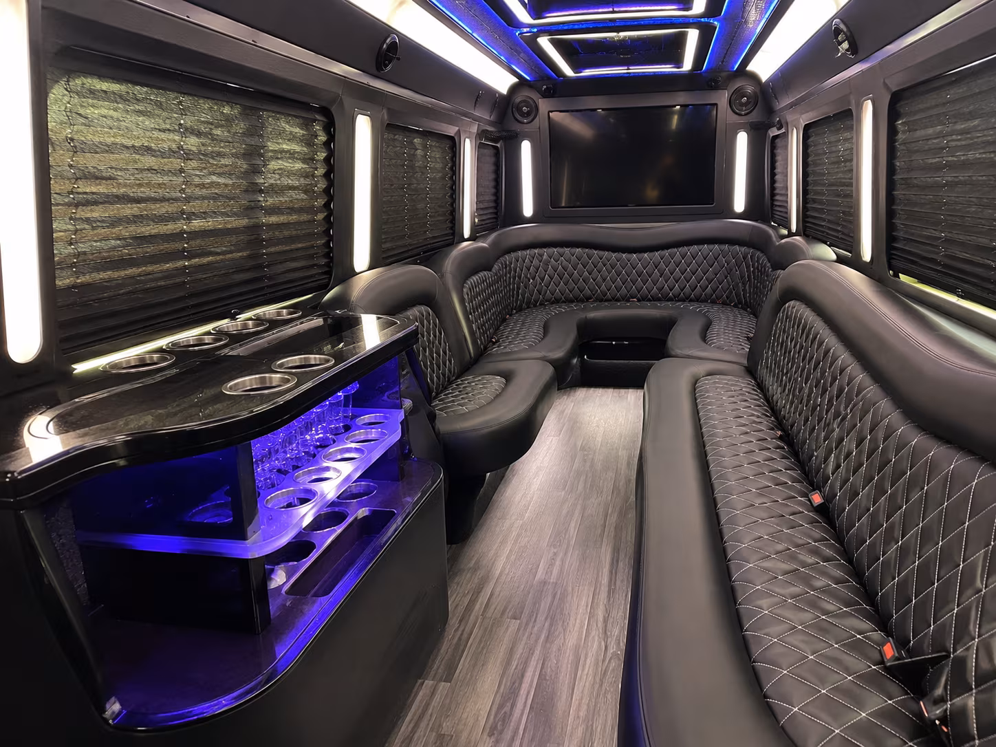 newton corporate party bus rental