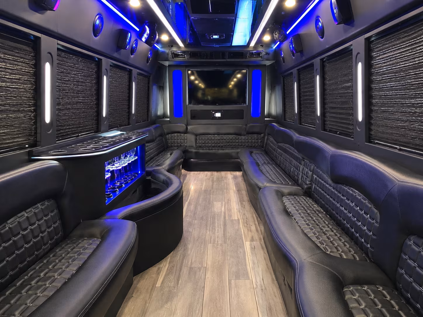 newton night out party bus rental