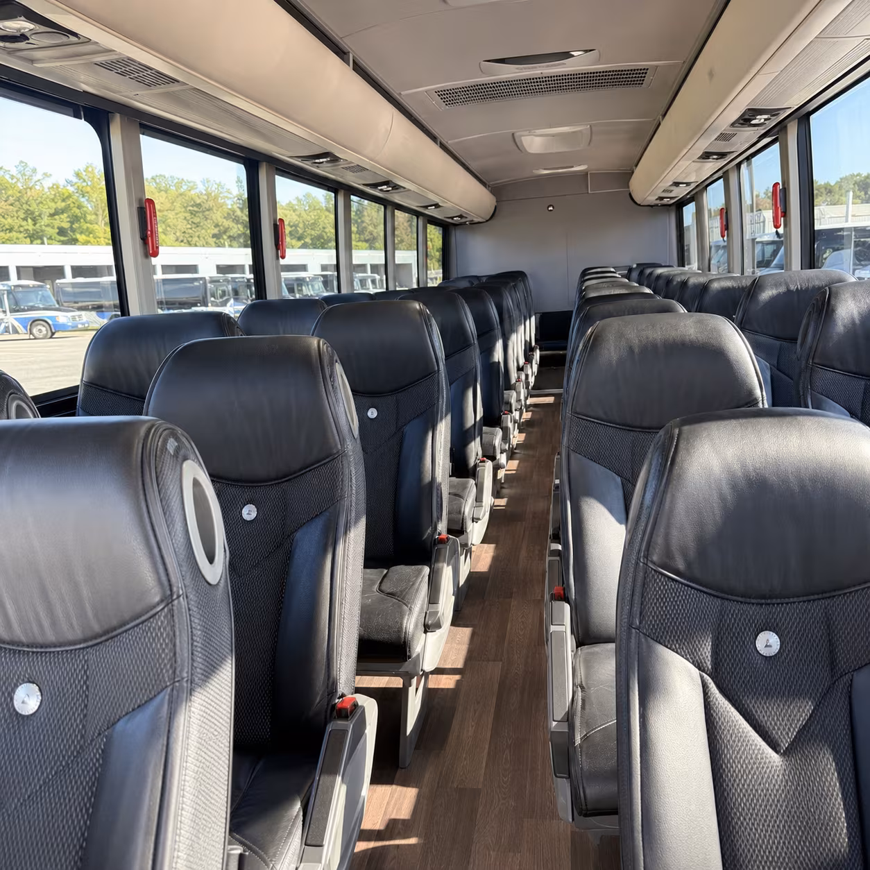 newton private event transportation onboard seating