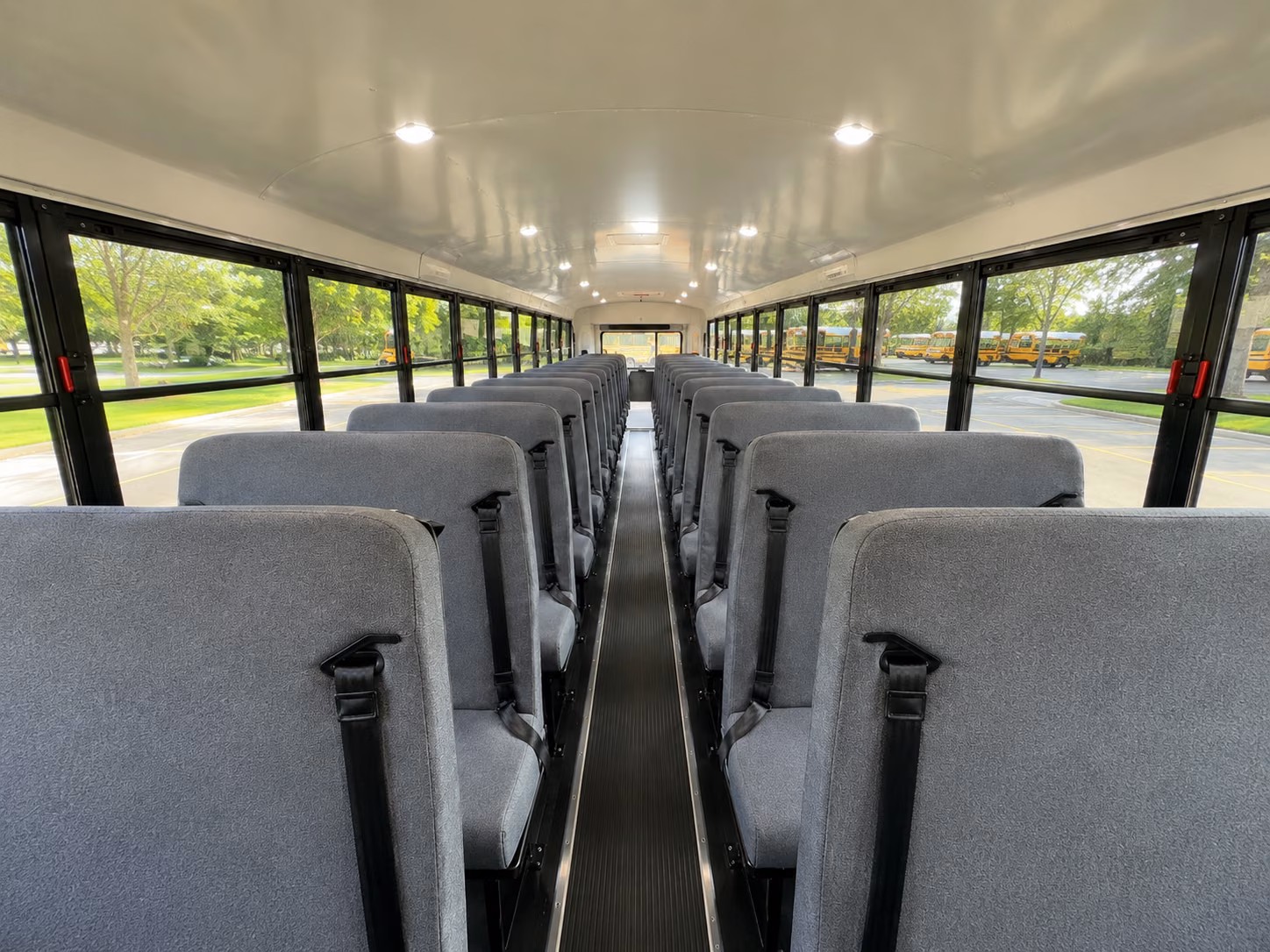 newton school bus interior