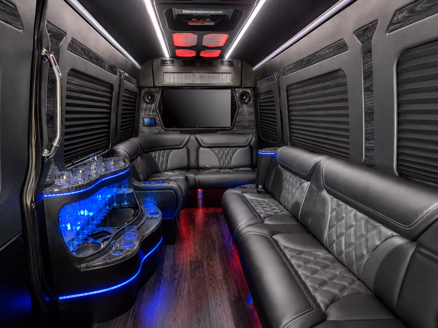 newton sprinter limousine interior