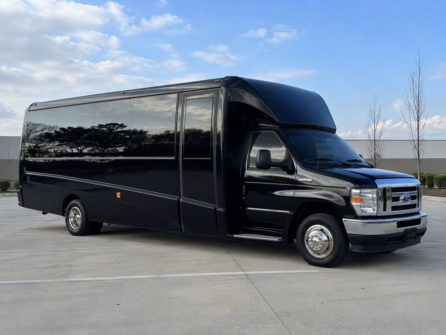 shuttle buses for weekly worship services in newton