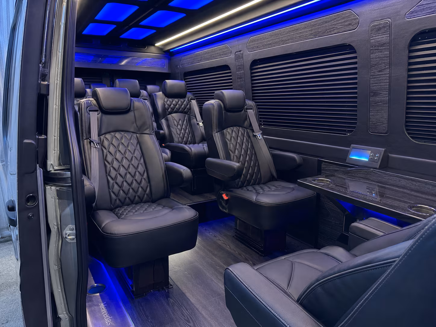 sprinter van transportation for groups and events across newton