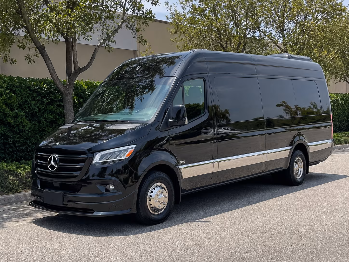 sprinter van with driver